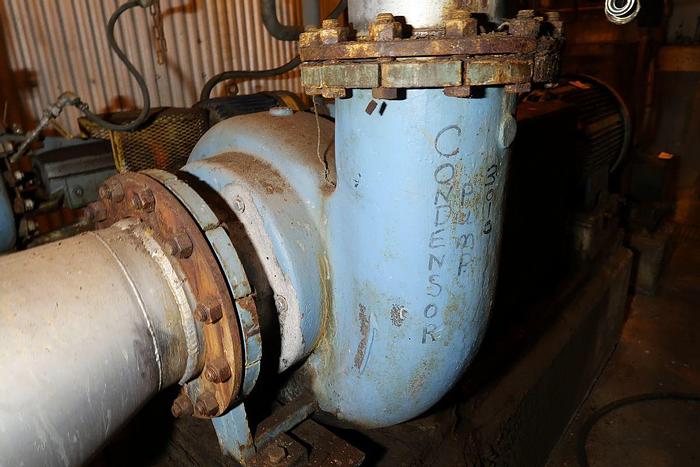 Used ALLIS CHALMERS APPROX. 8X4-24 S/S CENTRIFUGAL PUMP 100 HP