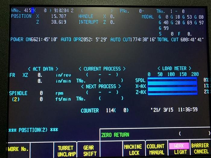 Used 1992 Mazak QT35N/1000
