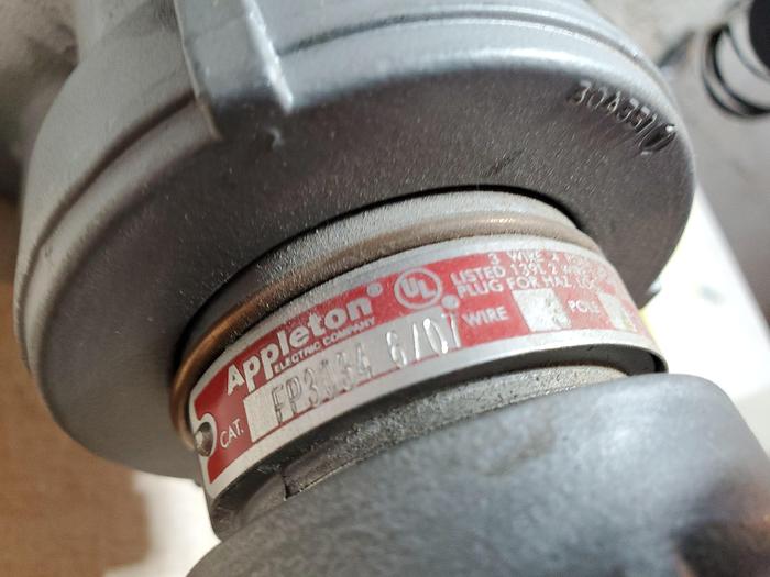 Used Appleton FSQX3034-100, Receptacle Interlock Hazard Location Device