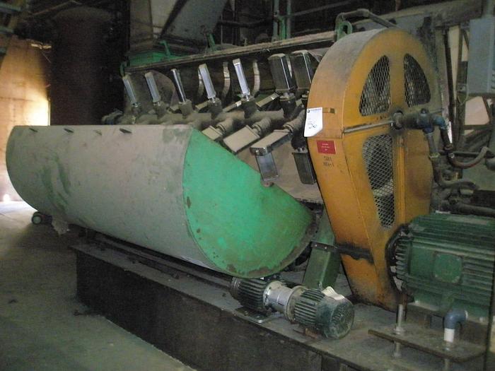 Used Mixer, Turbulizer, Con-vey Systems, S/st, Jkt, 125 HP, (2) #L737890