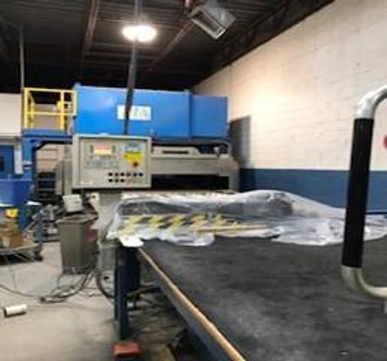 Used Tamglass Tempering Line with Armetech Laminating Line & Bilco Cutting Line Model: 3-Z CBHF