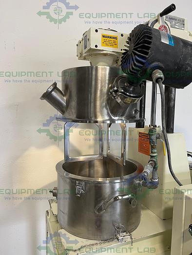 Used Charles Ross LDM-4 Double Planetary Jacketed Mixer 4 Gallon w/ 1.5 HP Motor