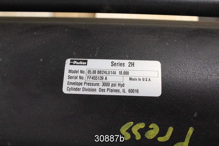 Unused Parker 05.00BB2HLU14A 10.000 Actuator Piston, 5" Bore, 16" Stroke #30887