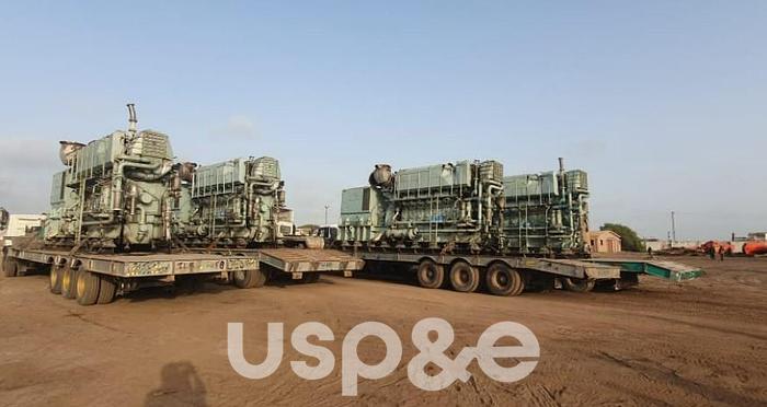 Used 2 MW 2005 Used Yanmar 8N280L-EV HFO/Diesel Generator Sets