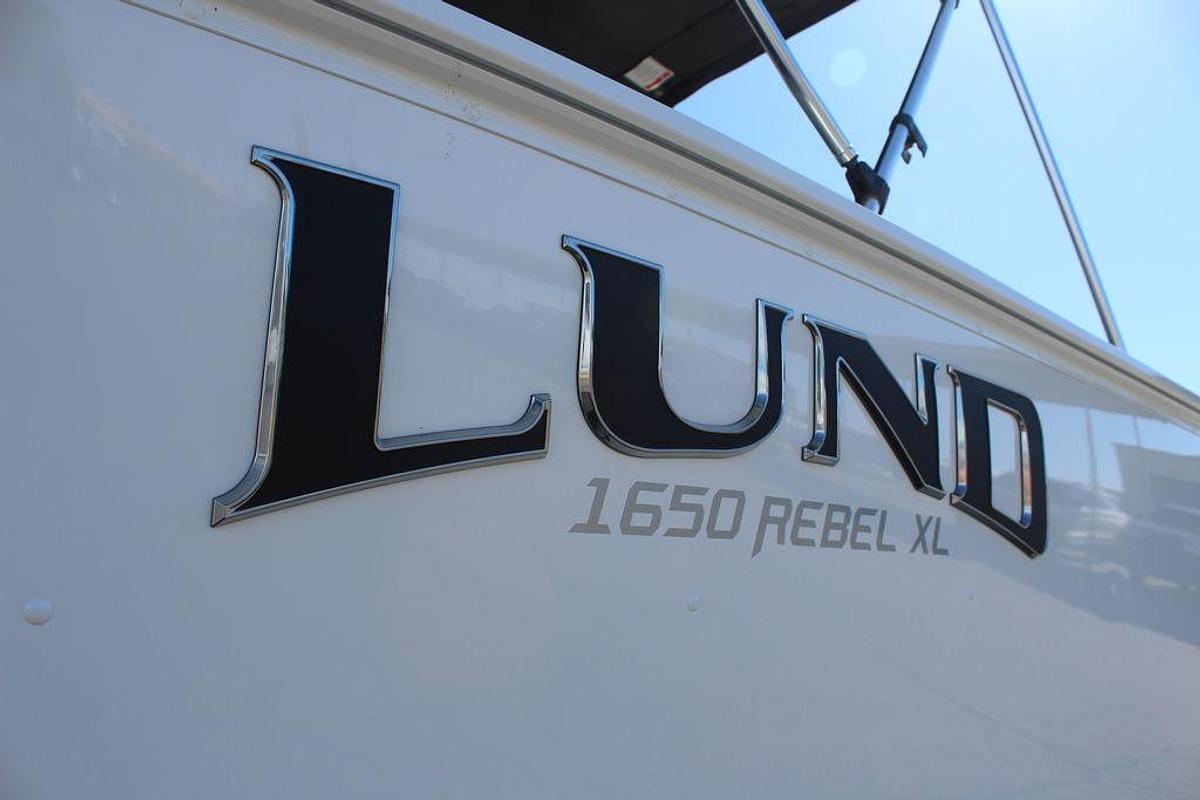 2025 Lund 1650 Rebel XL SS Whiteout Edition