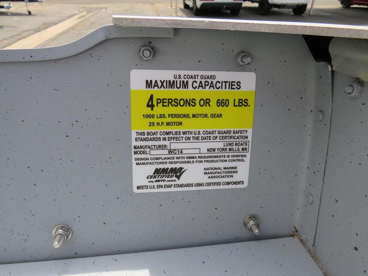 2025 Lund WC-14 Tiller