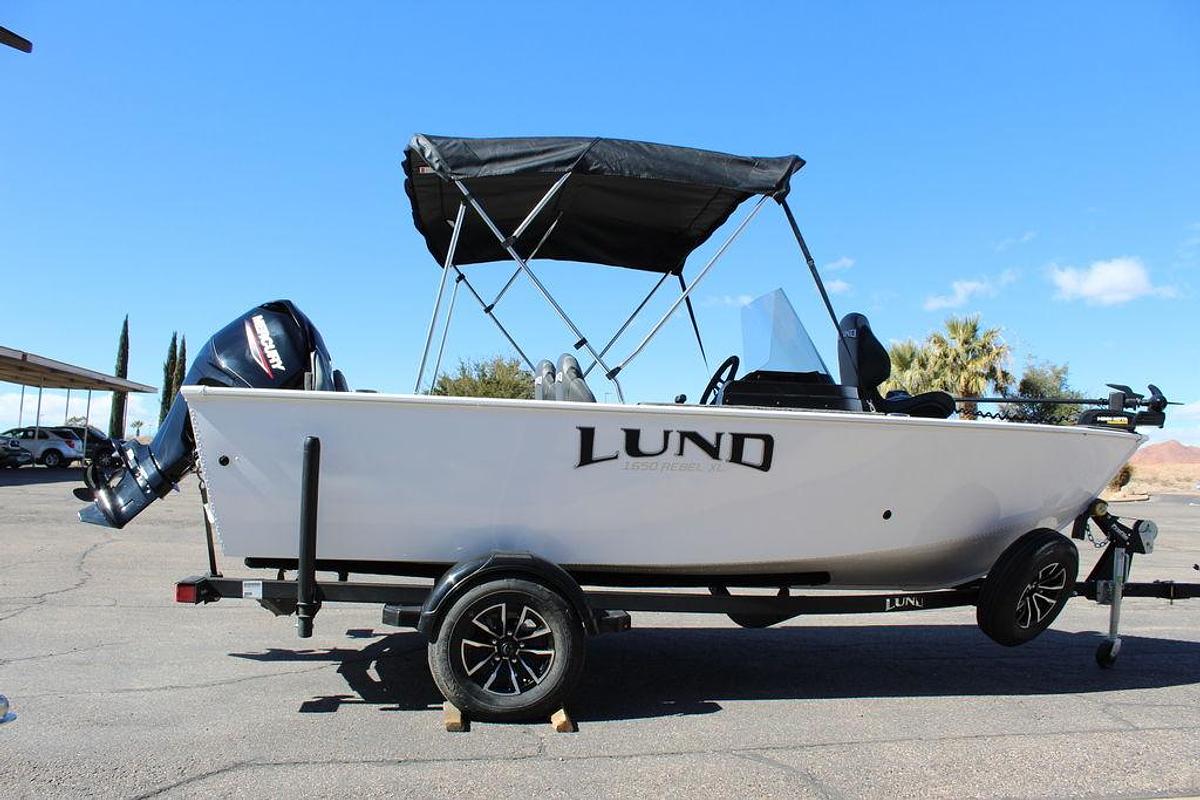 2025 Lund 1650 Rebel XL SS Whiteout Edition
