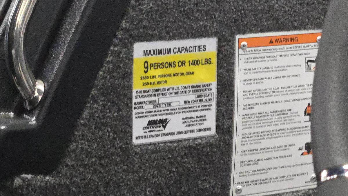 2026 Lund 2075 Tyee Sport