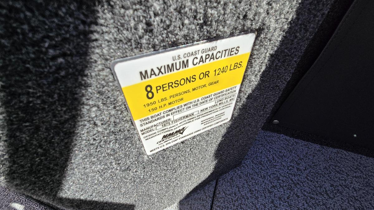 2026 LUND 1875 Fisherman