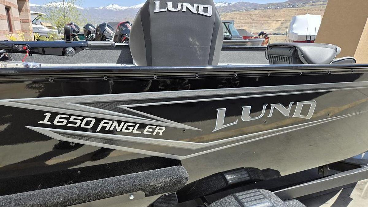 2025 Lund 1650 Angler Tiller