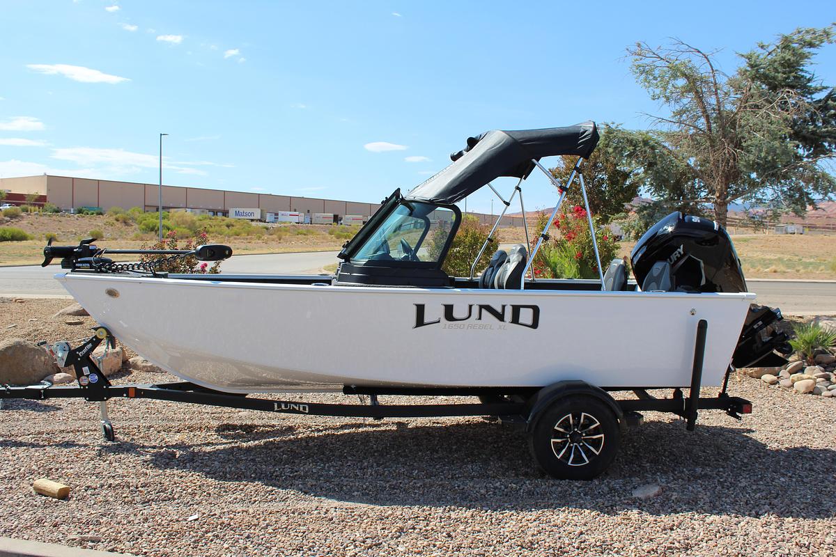 Used 2026 Lund 1650 Rebel XL Sport WhiteOut Package