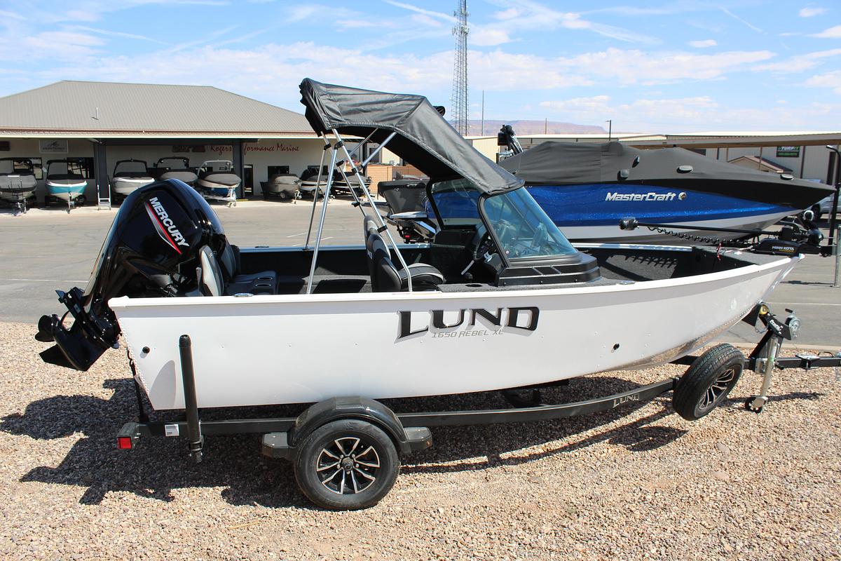 Used 2026 Lund 1650 Rebel XL Sport WhiteOut Package