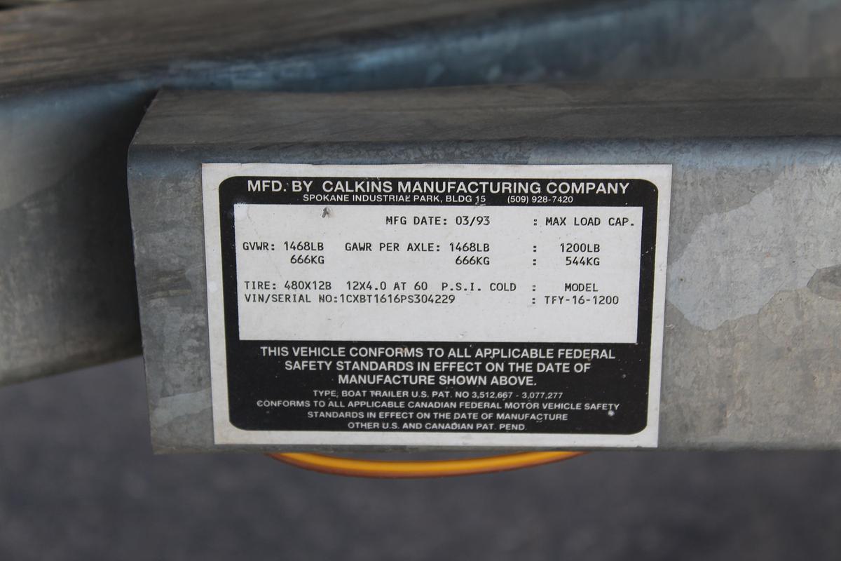 Used 1993 KLAMATH ADVANTAGE 16