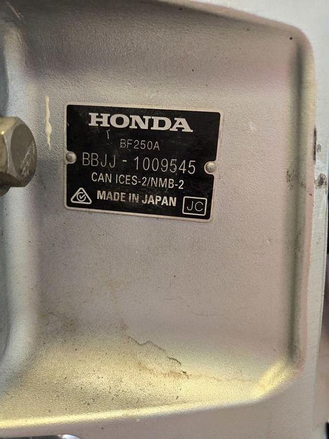 Used 2018 Honda Marine BF250 X Type
