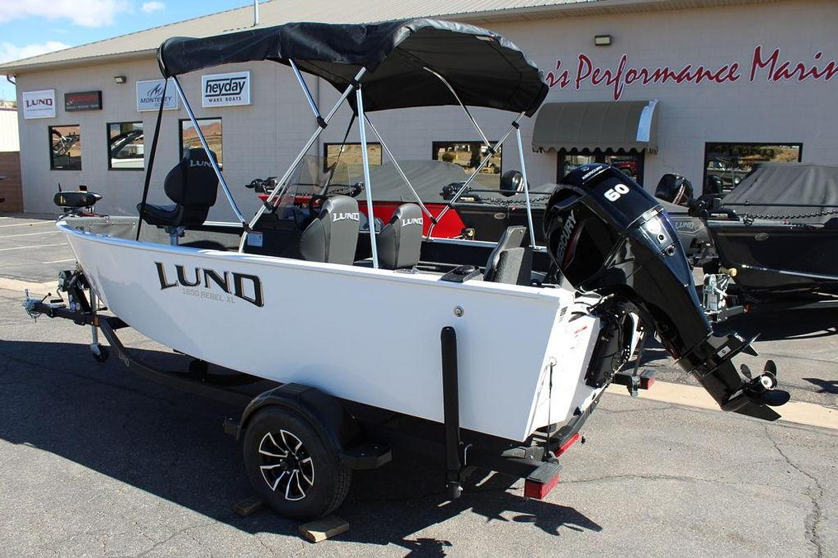 2025 Lund 1650 Rebel XL SS Whiteout Edition