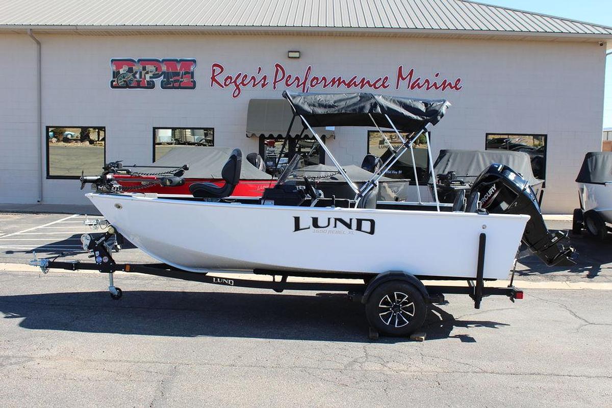 2025 Lund 1650 Rebel XL SS Whiteout Edition