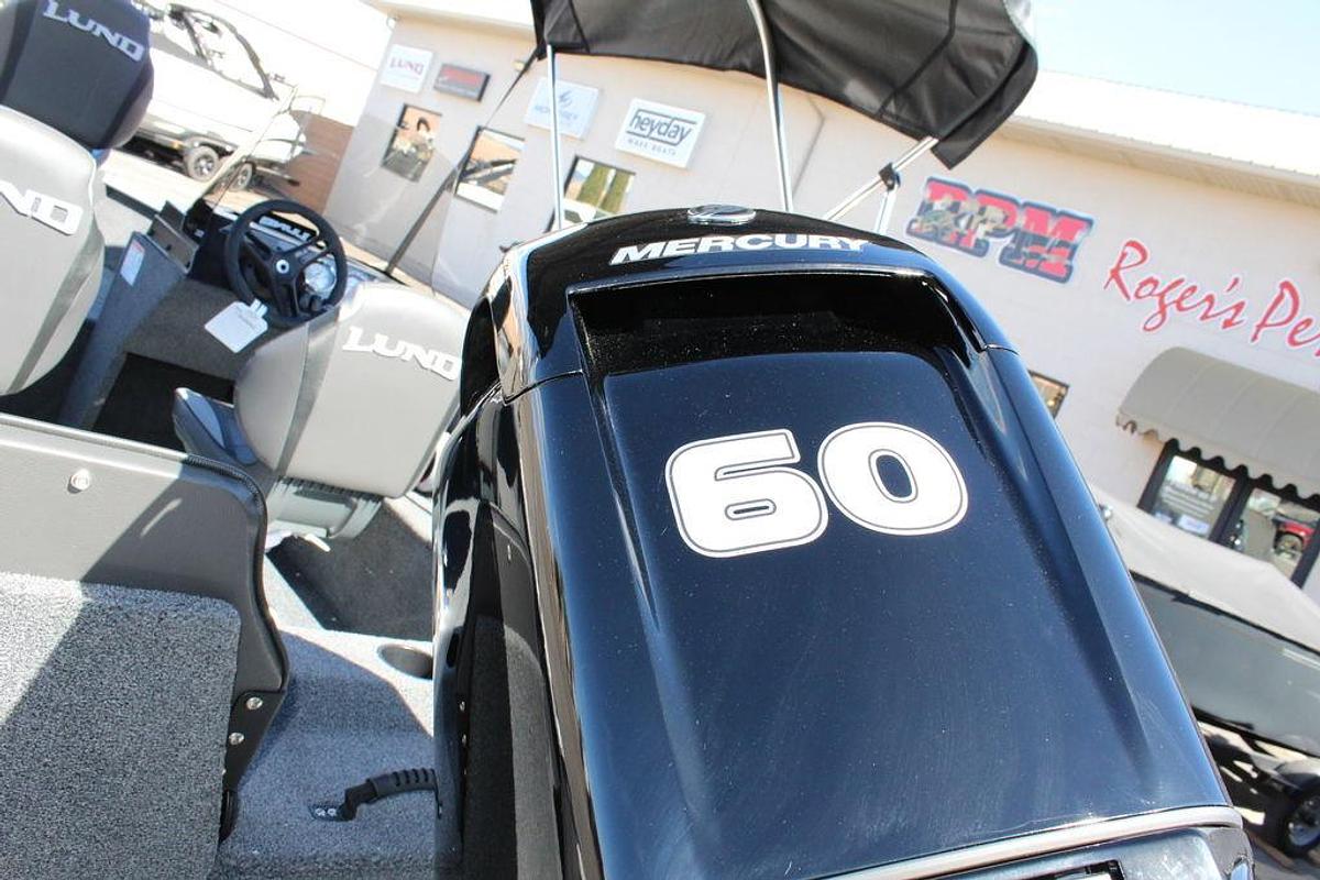 2025 Lund 1650 Rebel XL SS Whiteout Edition