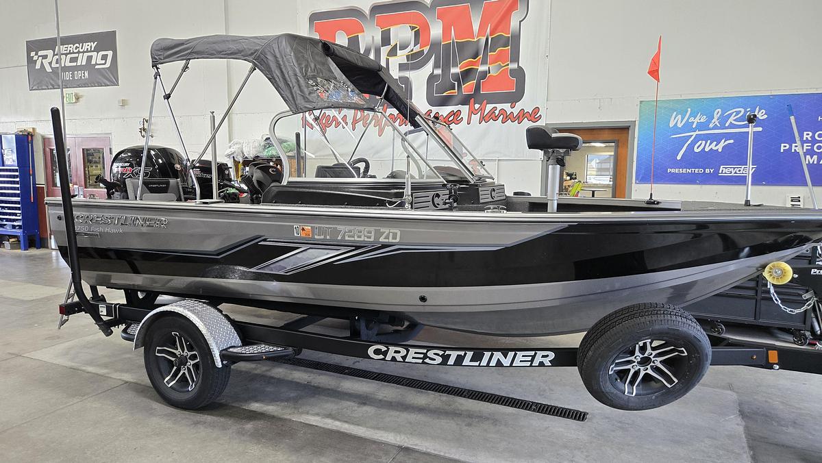 Used 2023 Crestliner 1750 Fish Hawk Platinum Edition