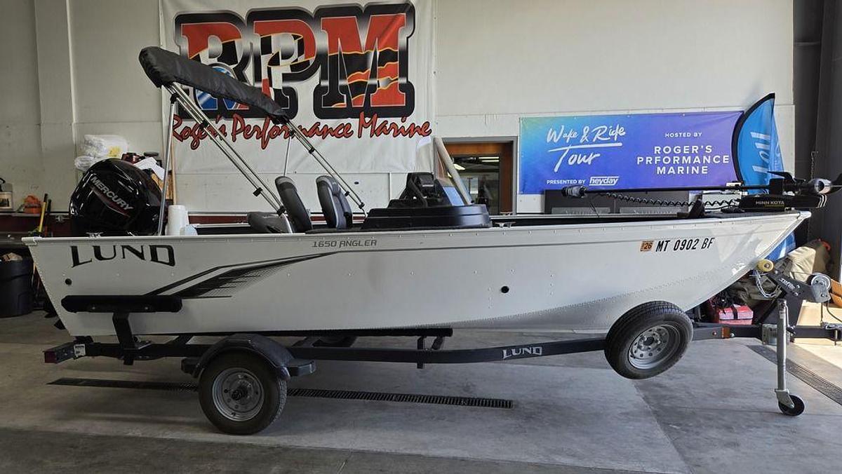 Used 2022 Lund 1650 Angler SS