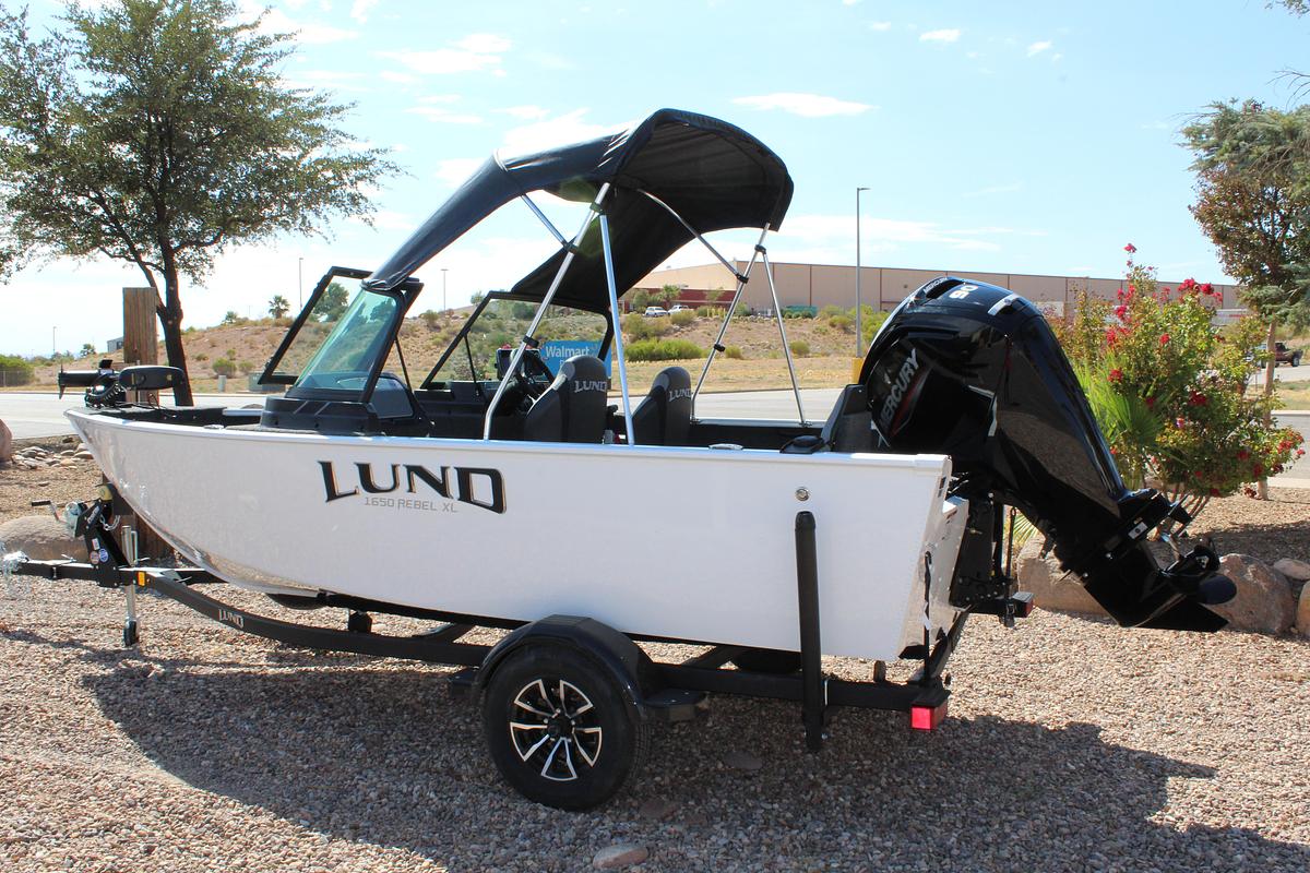 Used 2026 Lund 1650 Rebel XL Sport WhiteOut Package