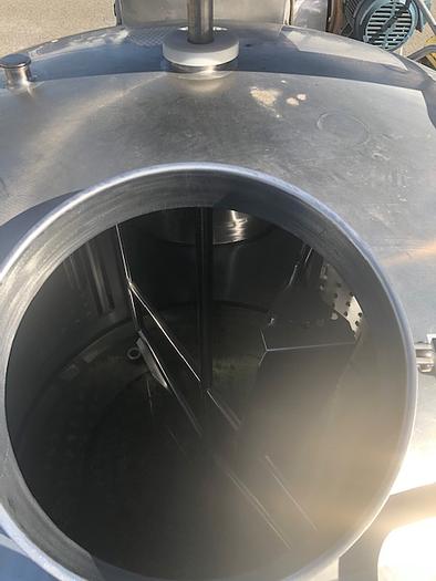 Used Feldmeier 1,000 Gallon Jacketed Concentrate Chopper Tank