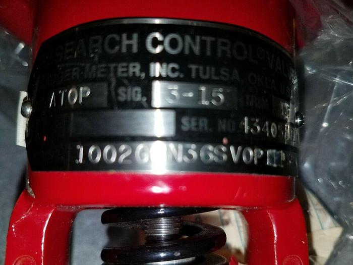 Badger Meter Research Control Valve Model 1002GCN36SVOPIEP36