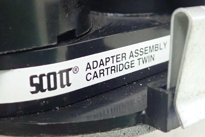Used Scott 804057-01 Twin Cartridge Adapter for AV-Series Model 65 AV2000 Respirator
