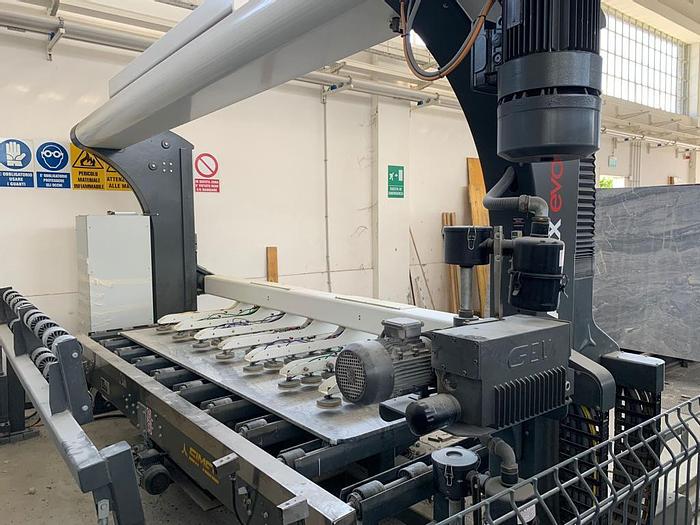 Gebraucht 2015 SIMEC Harz Beschichtungs Anlage 30-50 / Marble resin line 30-50