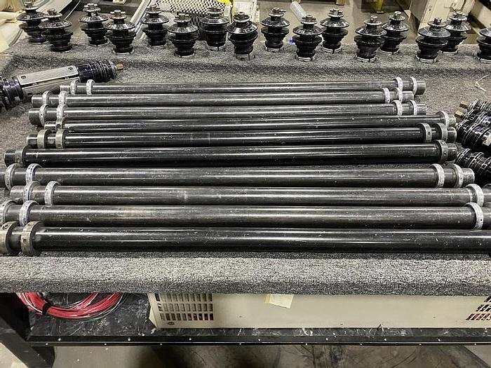Used 62" WIDE DUSENBERY MODEL 685 DUPLEX SLITTER REWINDER