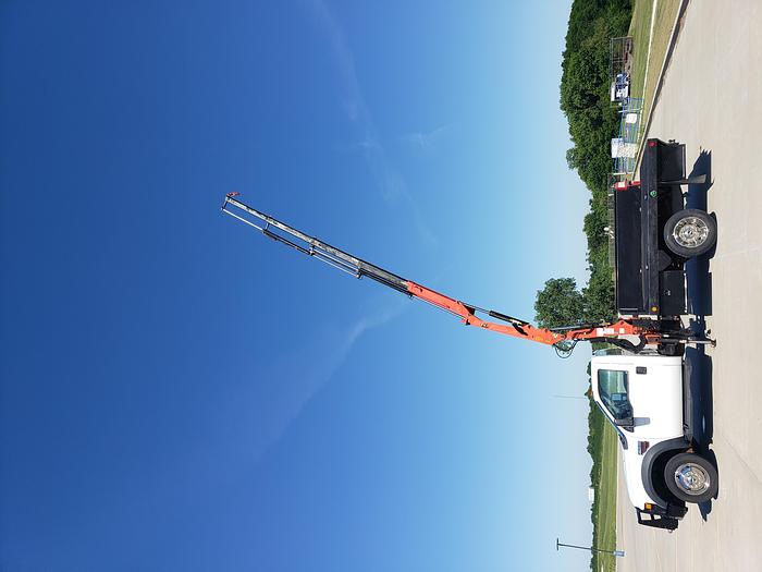 Used 2008 Ford F550 4x4 With Palfinger PK4100A Folding Crane, knuckle Boom