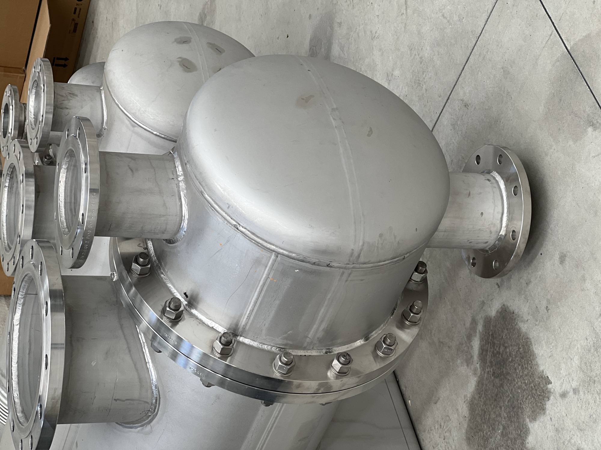 Scambiatore / Condensatore 50 m2 AISI316L, certificato PED