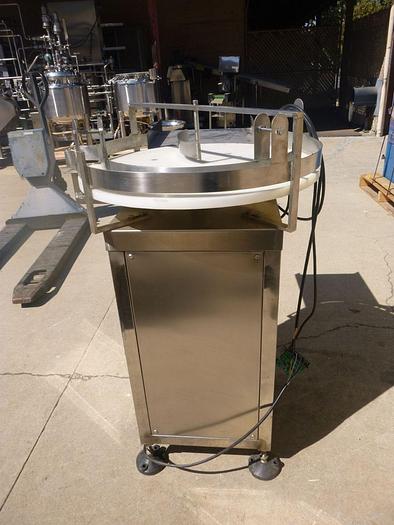 Used Table, Accumulation, 24", S/st, PET, 1.37 HP #S744245