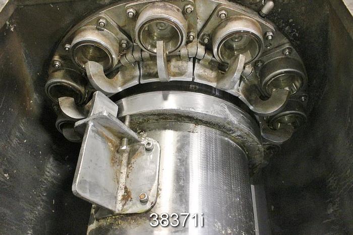 Used Thune SP45L Dewatering Screen Press, First Screen Segment 0.03125" Hole #38371