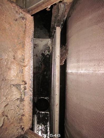 Used Celleco Hedemora 2575 Celleco Hedemora Cylinder Thickener, Polyester Shrink- Fit Cylinder Cover, Approximately 7' Diameter X 24' Long. #27546