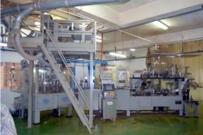 (3) ICA Aromapack FORM FILL SEAL MACHINES