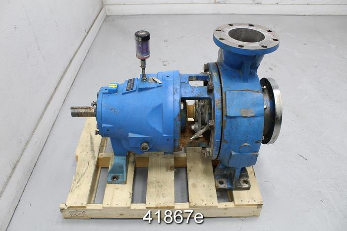 Used Goulds 3175 6x8x14 Pump, Stainless Steel Casing #41867