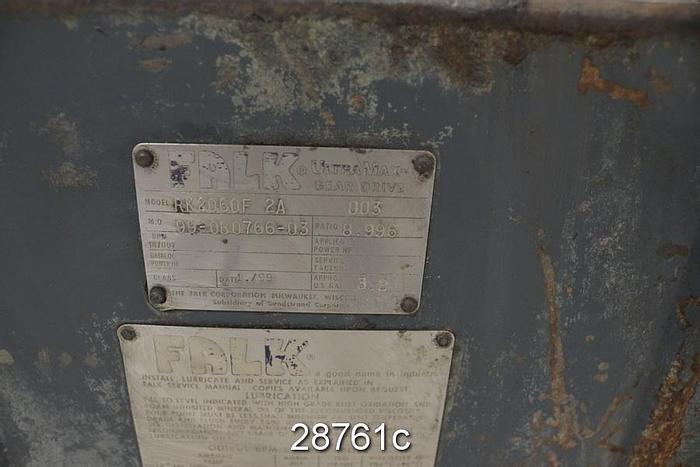 Used Falk RK2060F2A004 Ultra Max Enclosed Gear Drive #28761
