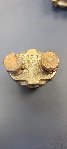 LOT OF5) 2-2/0 BRONZE PENN TAPHEAVY DUTY CONNECTOR 20631-A TPU 10-2/05tr(201)