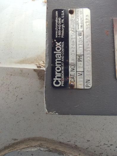 Used Unused Chromalox CAT No. NWHO-24-110P-E2XX