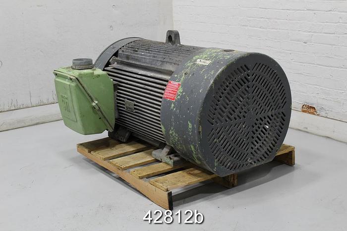 Used US Electric W08W1650290R-1 Type J A/C Motor, 250 Hp, 891 Rpm, 460 Volts, 449T Frame #42812