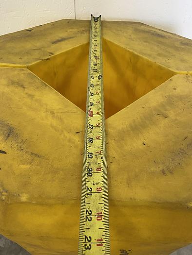Used Poly Structural Industrial Column Protector 8 1/2" x 8 1/2" Square Opening 42" H