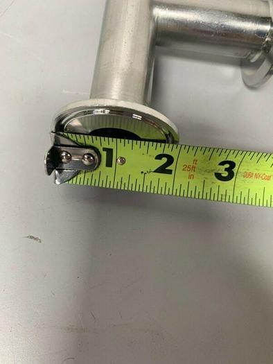 Used HPS Products 5.5" 316L Stainless Steel 3-way Pipe w/ 2" Sanitary Fittings