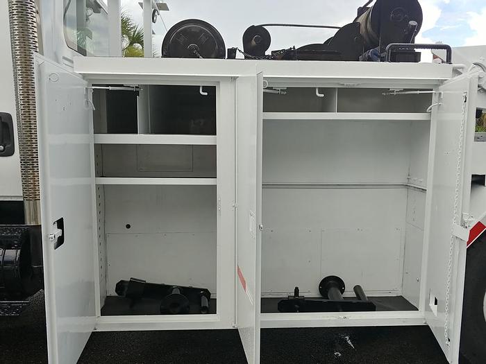 Used 2007 International 7400 Altec LP108 Cable Puller Truck