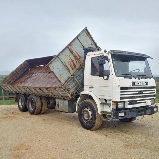 Usado 1986 SCANIA 92 H 280 Intercooler 10 tyres tipper