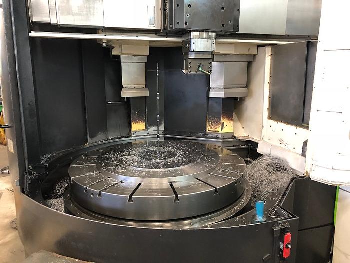 Used HNK 3 AXIS CNC VERTICAL TURNING CENTER MODEL VTC 16/20R