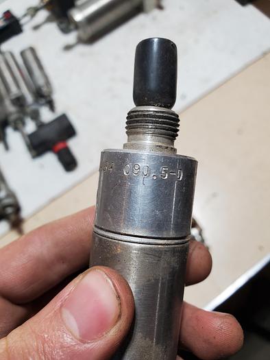 Used (Lot of 2) Bimba 090.5-D Pneumatic Cylinder, 1/2" Stroke