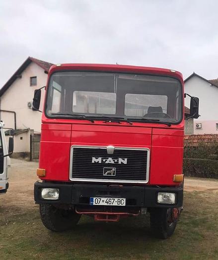 Gebruikt 1986 MAN 19.291 4x4 full steel kipper