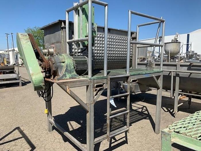 Used Stainless Steel Ribbon Blender