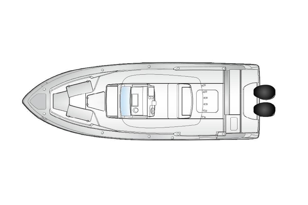 2026 Everglades 335 Center Console