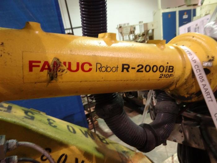 Used FANUC R2000iB/210F 6 AXIS CNC ROBOT W/R30iA CONTROLS
